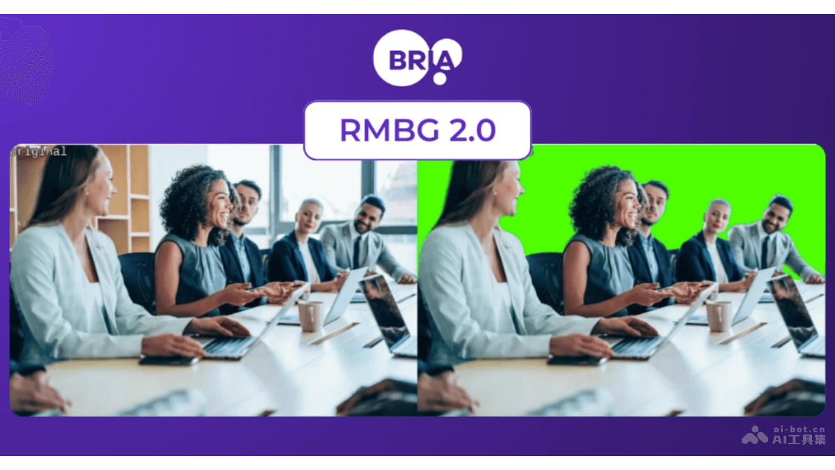 RMBG-2.0  开源的图像背景移除模型，支持各类图像高精度背景移除