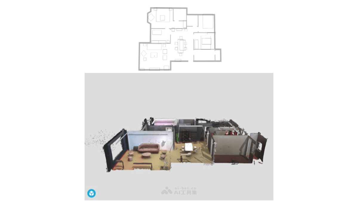 HouseCrafter  东北大学和 Stability AI推出2D转换3D室内场景的技术 第1张