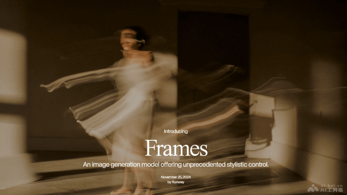 Frames  Runway 推出的AI图像生成模型