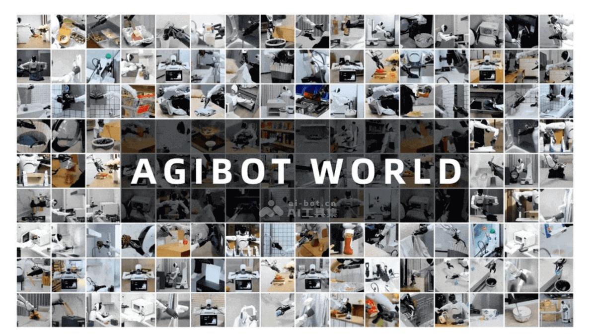 AgiBot World  智元机器人开源的百万真机数据集